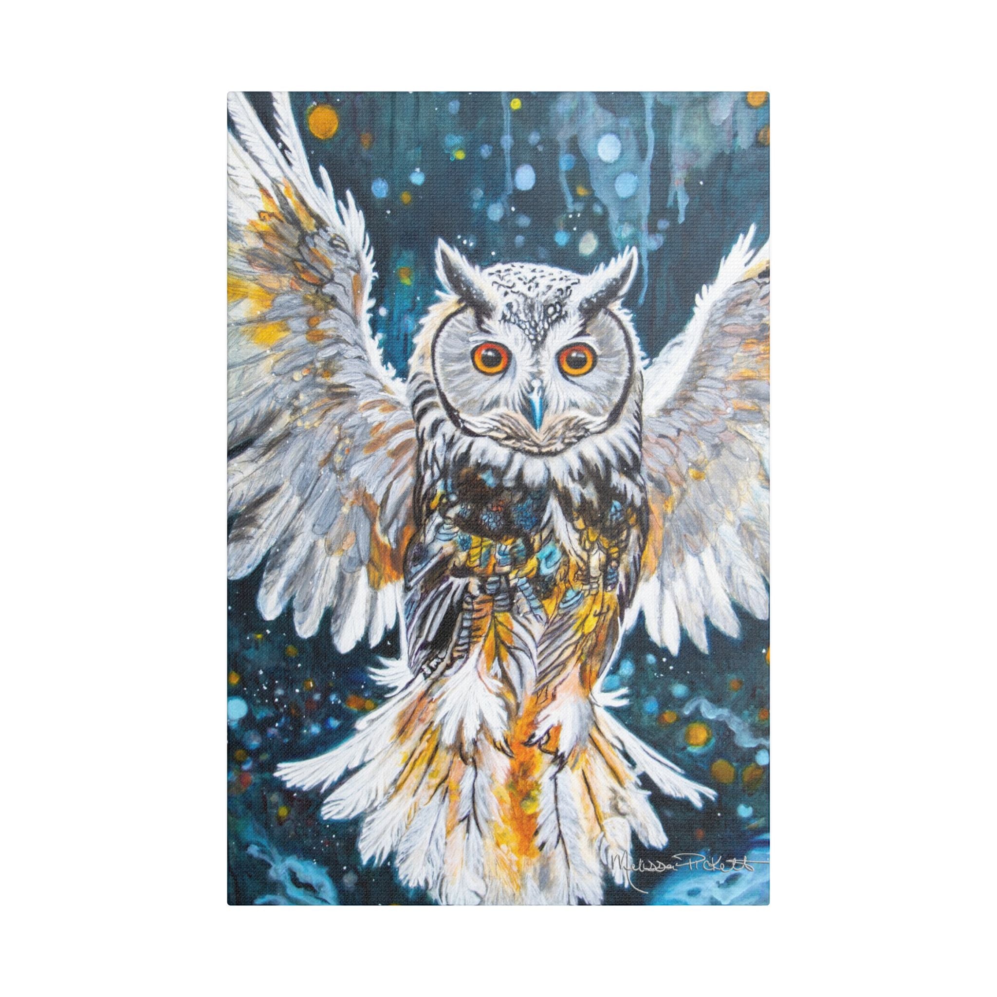 Winston | Satin Canvas, Stretched