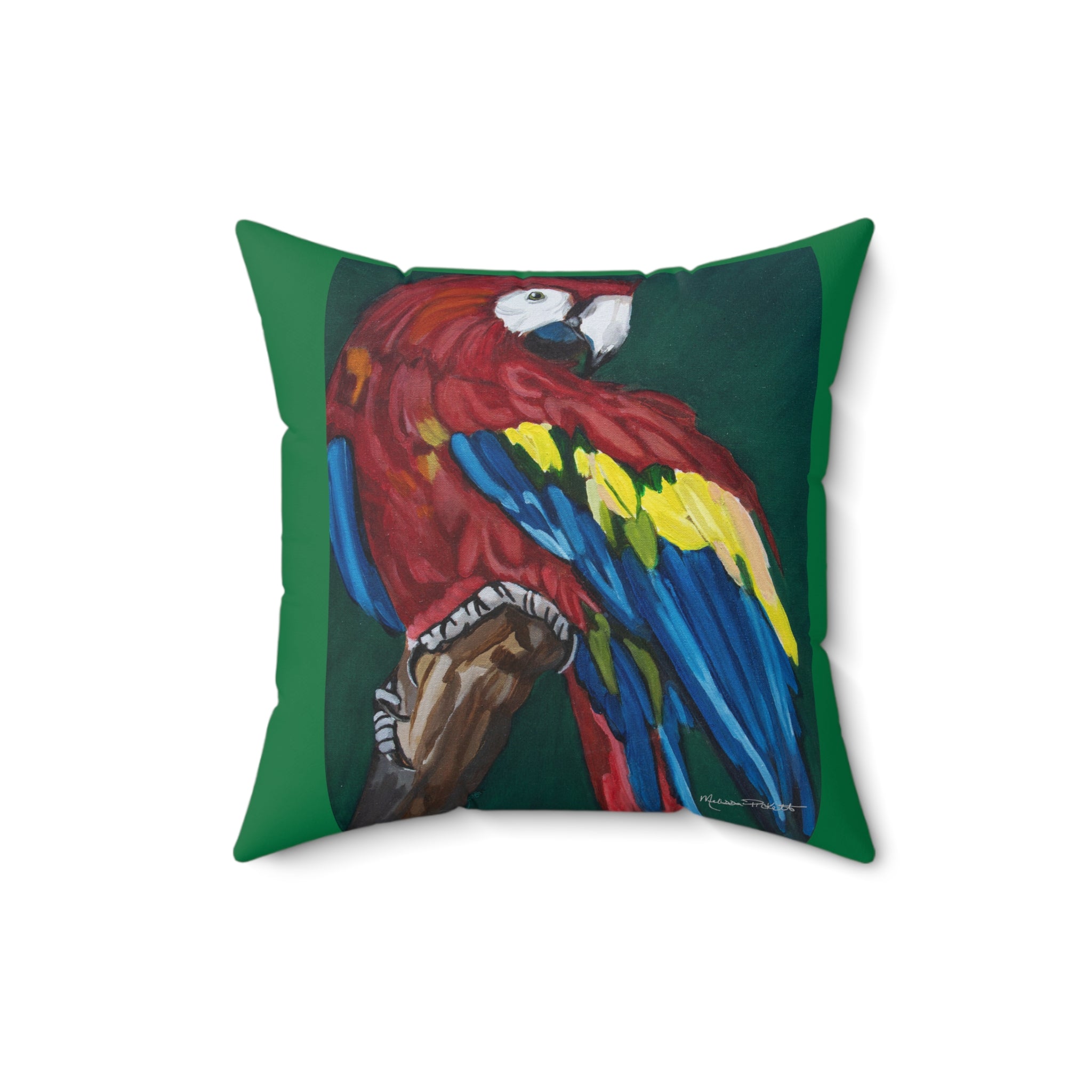 Scarlet | Spun Polyester Square Pillow