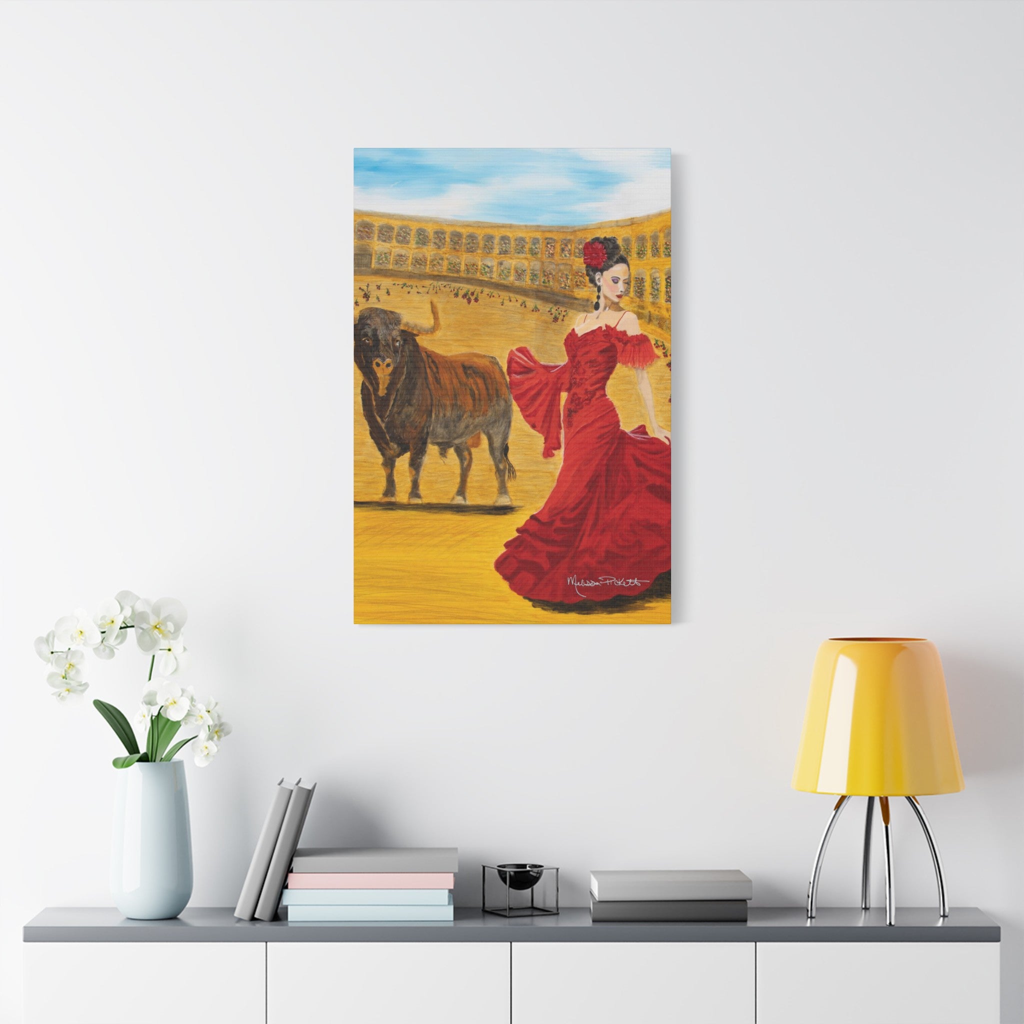 Olé Dance | Satin Canvas, Stretched