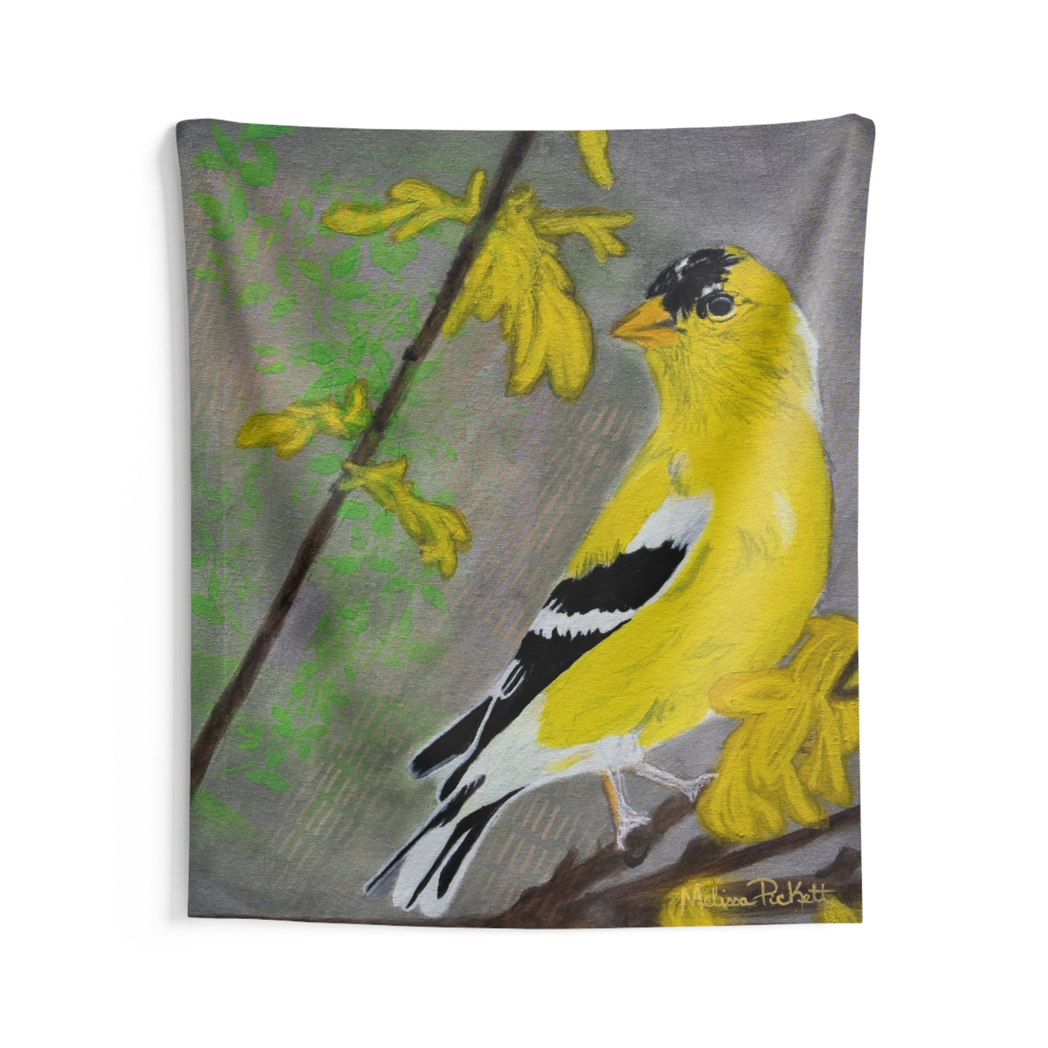 Yellow Finch | Indoor Wall Tapestries