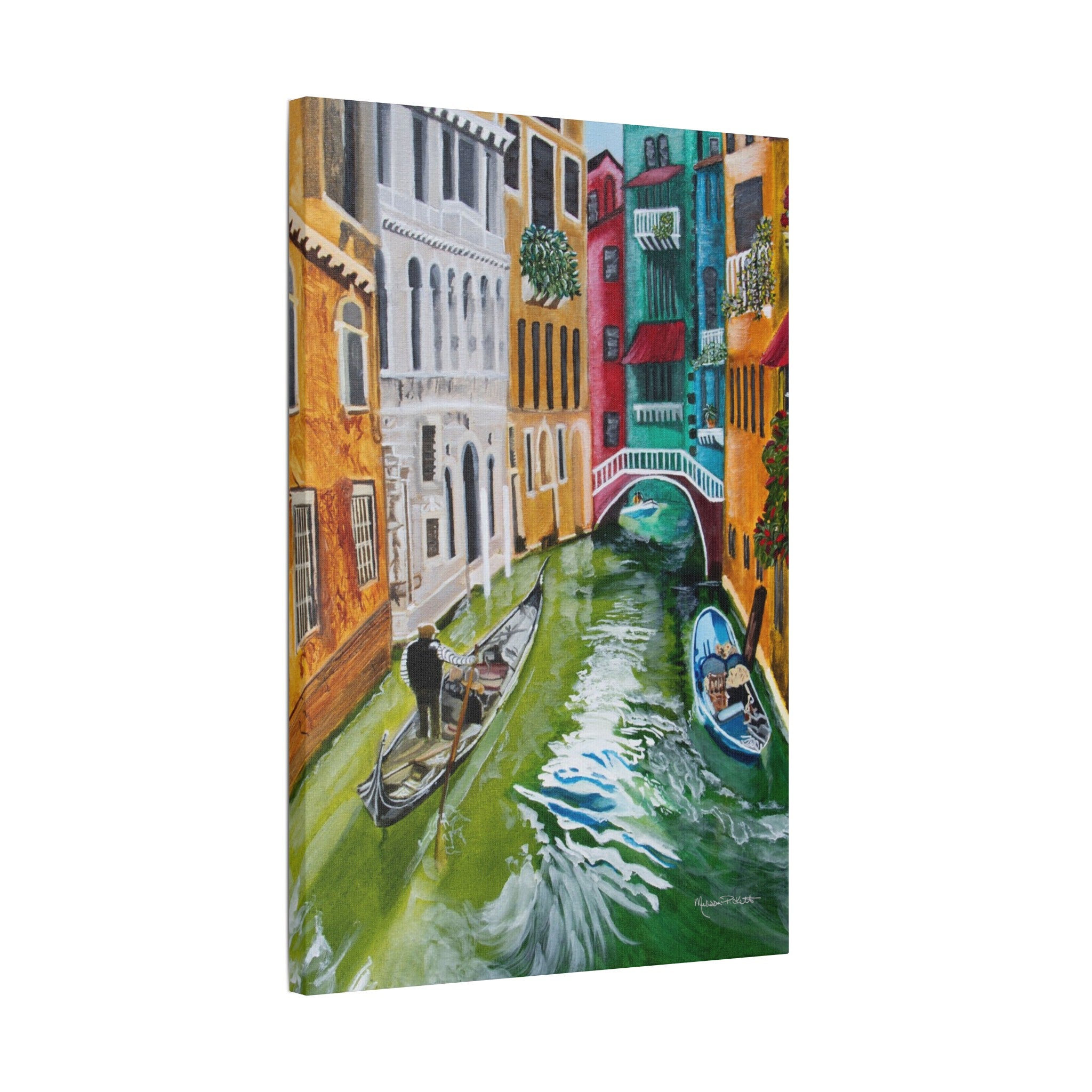 Venice | Satin Canvas, Stretched