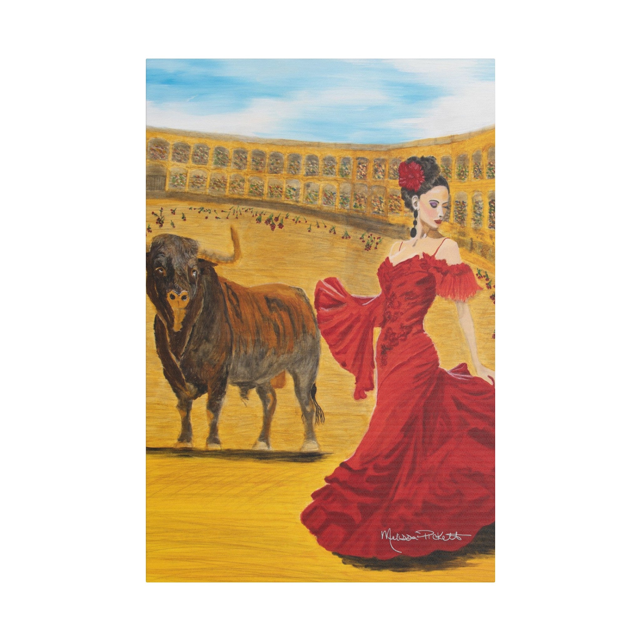 Olé Dance | Satin Canvas, Stretched