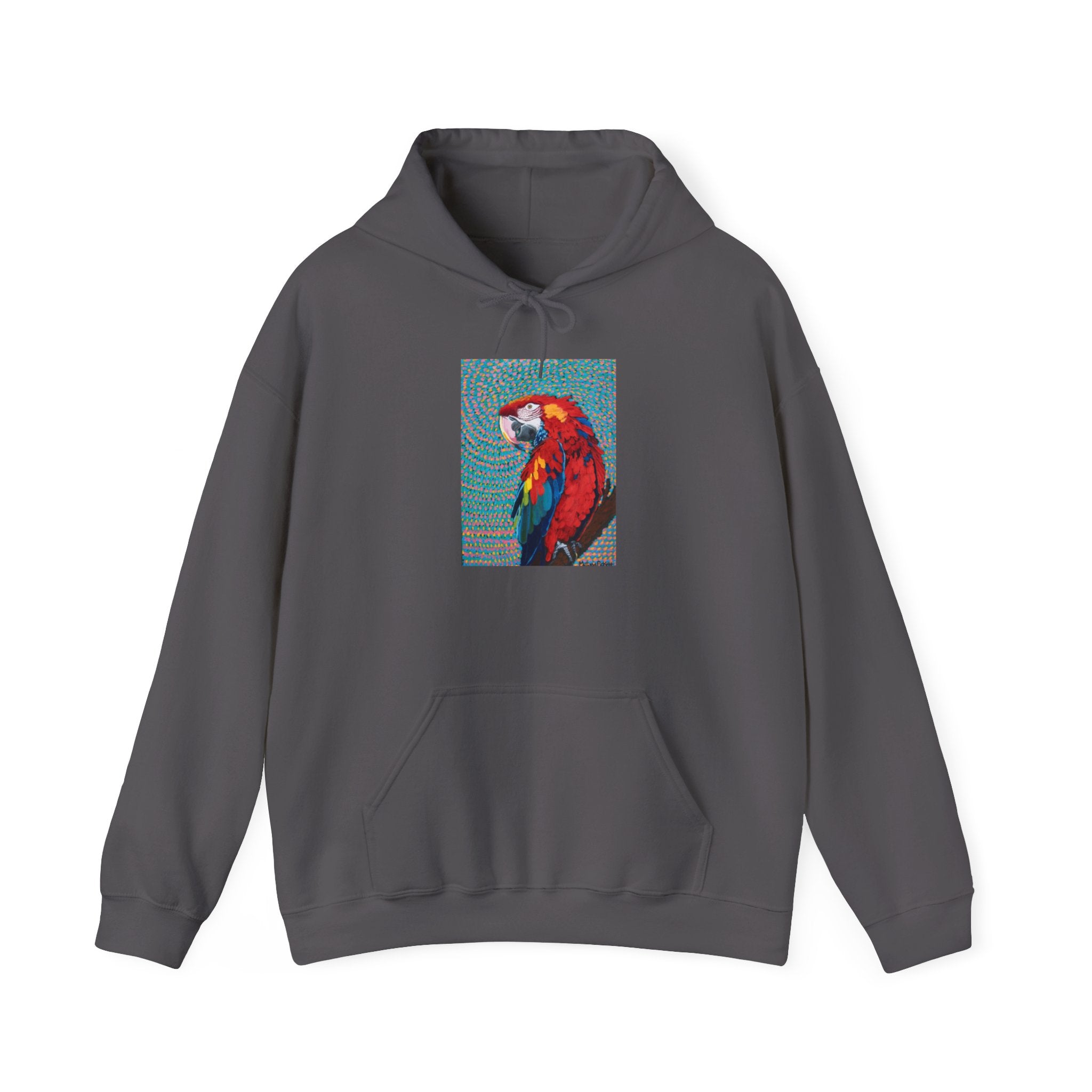 Scarlet Spiral/Directional Scarlet | Unisex Heavy Blend™ Hooded Sweatshirt