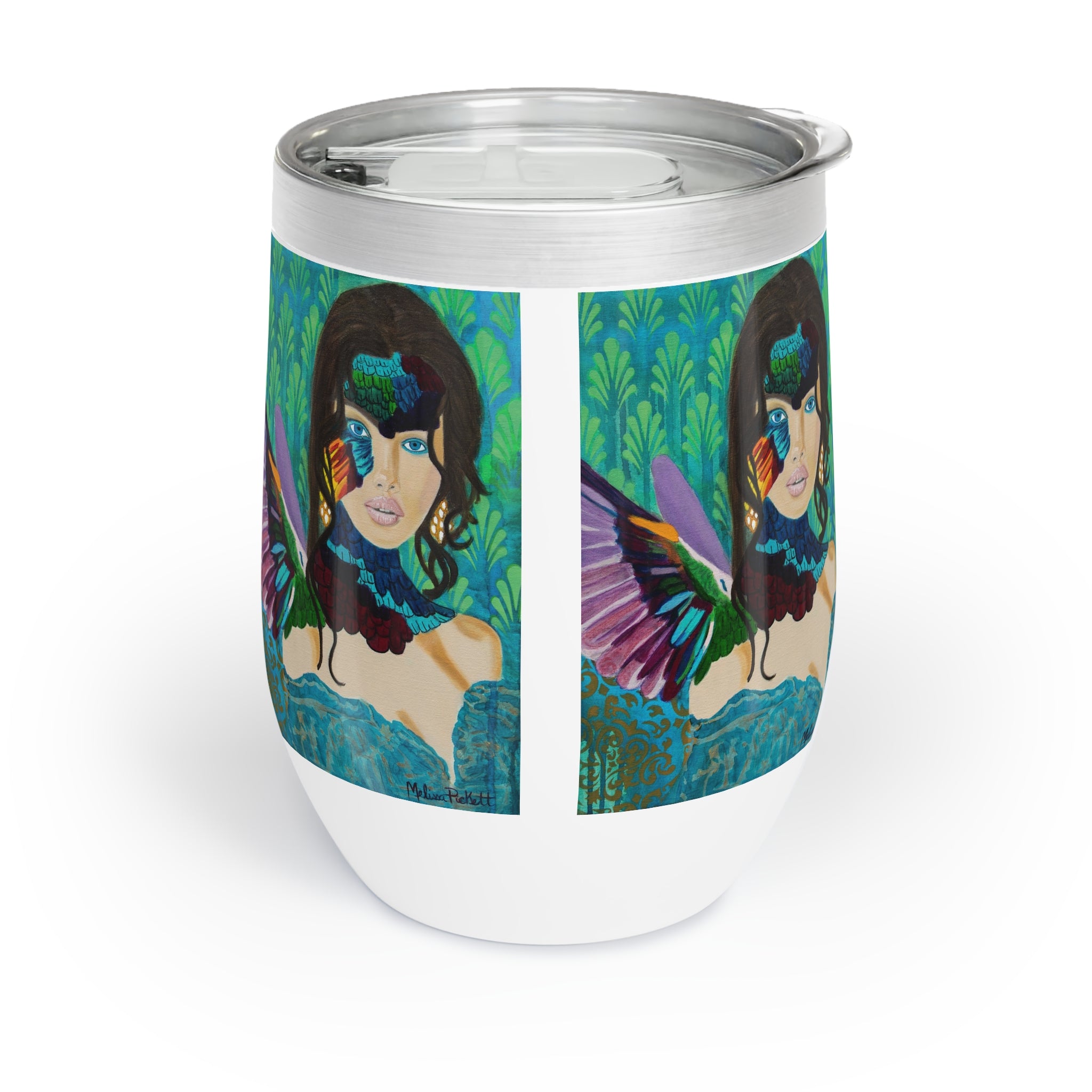 Hummingbird Lady | Chill Wine Tumbler