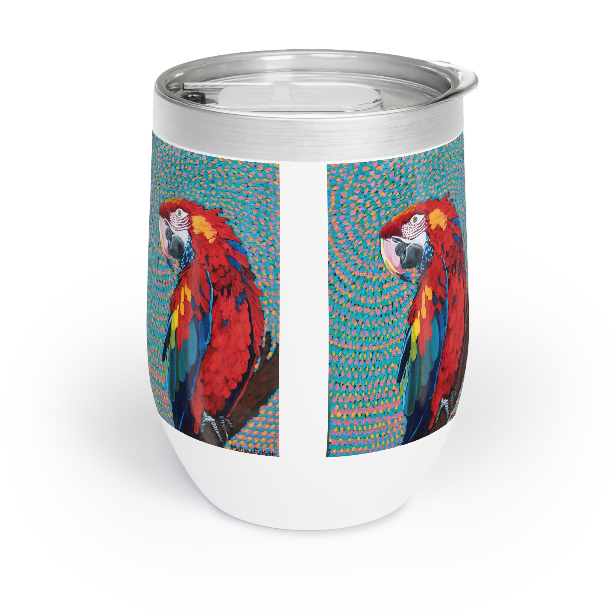 Scarlet Spiral | Chill Wine Tumbler