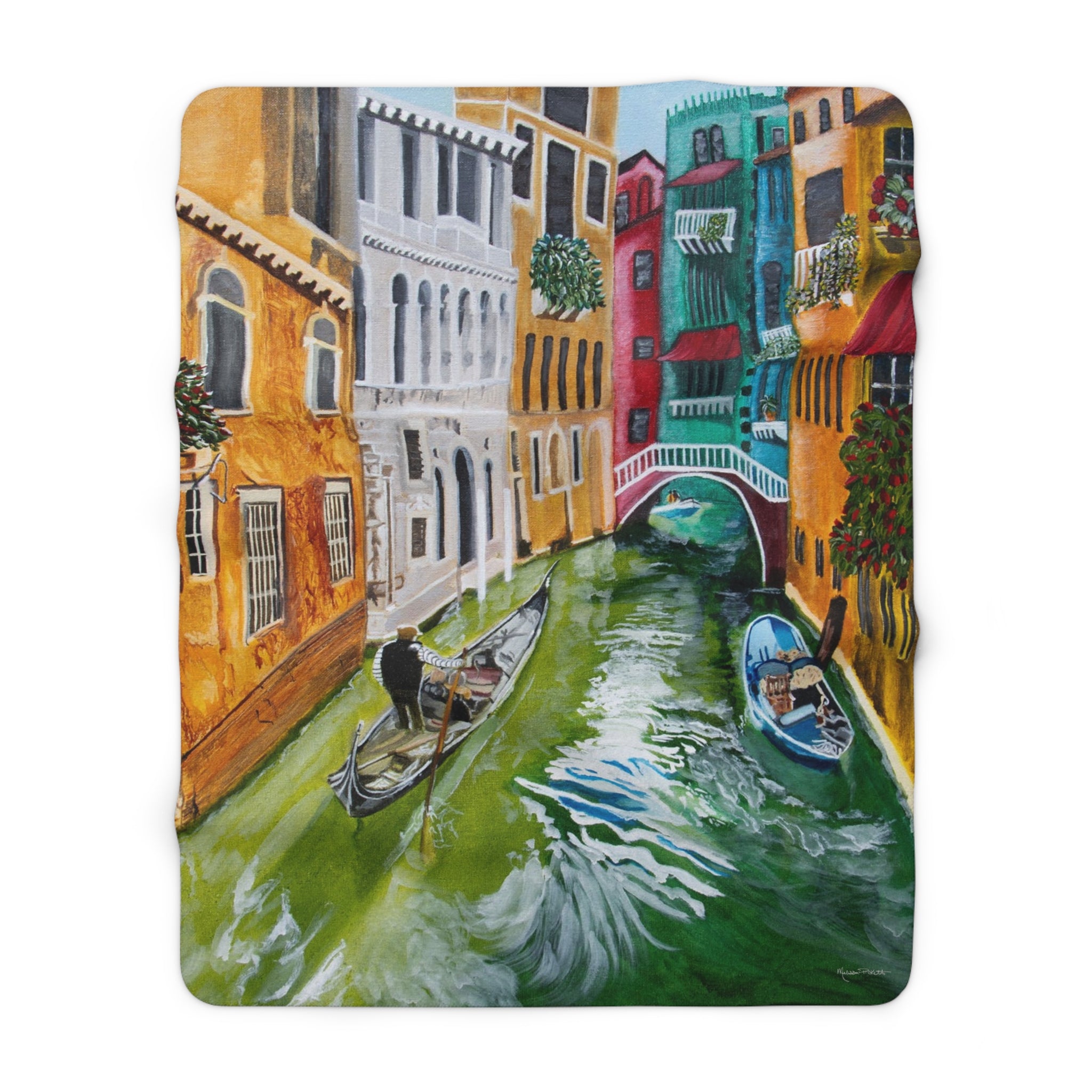 Venice | Sherpa Fleece Blanket